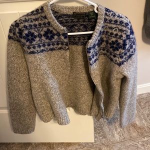 Abercrombie zip up sweater